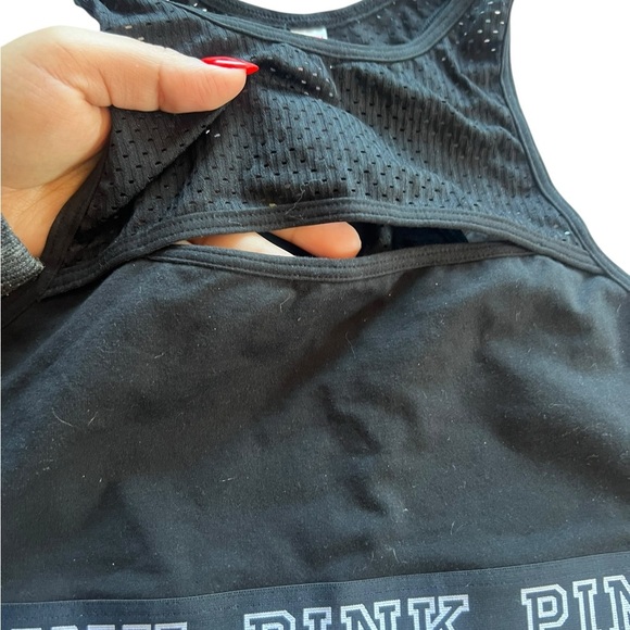 Victoria’s Secret PINK Sports Bra – Peekaboo Design – Size Medium (A-C) – Good C - Picture 4 of 9